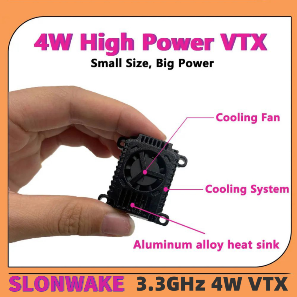 Fpv Drone Frame - SLONWAKE FPV 3.3G 16CH 4000mW High