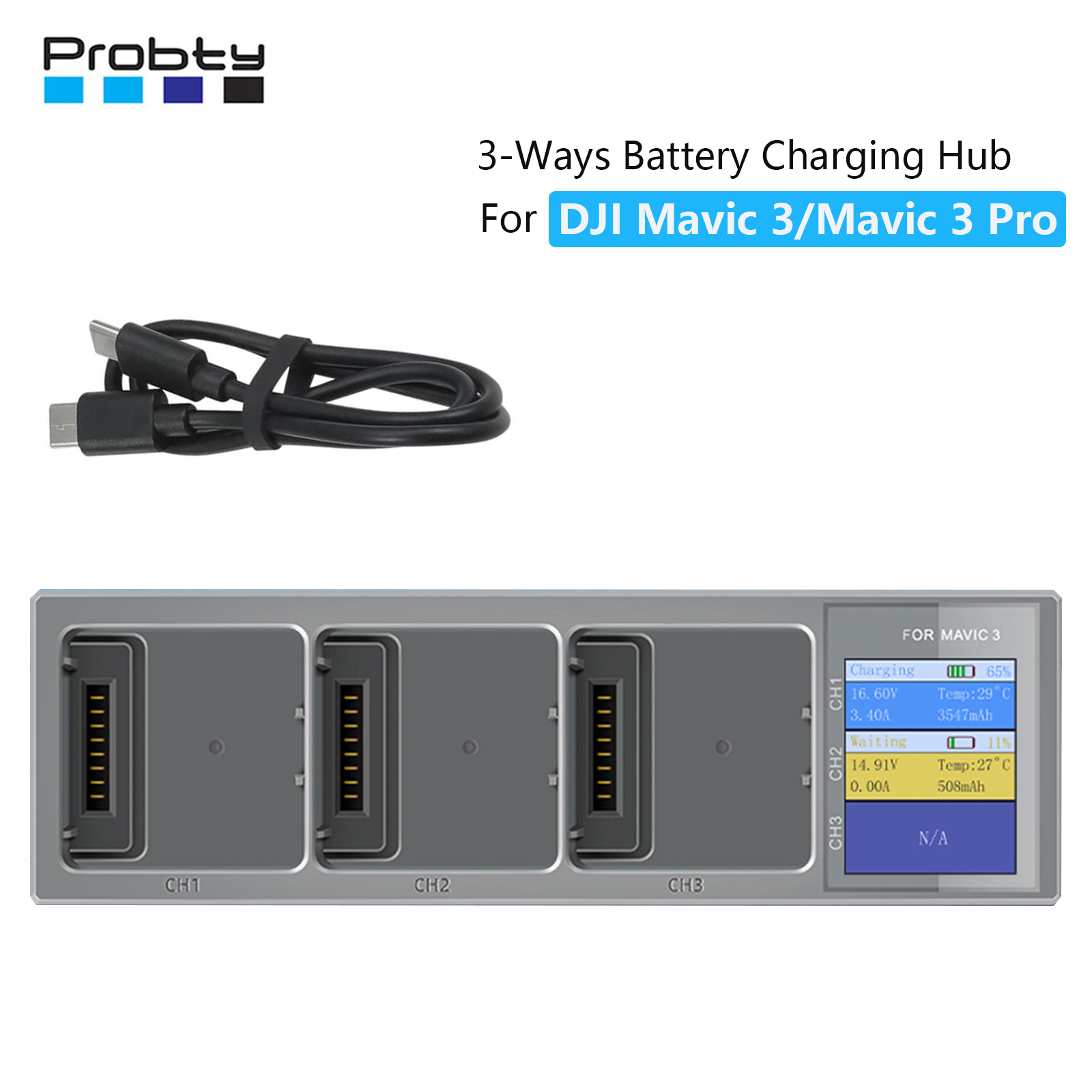 Fpv Drone Charger - New 3 In 1 Charging Hub