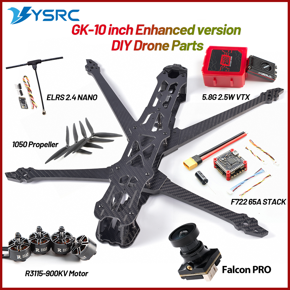 Fpv Drone Kit - GK-V3 10 inch 435mm Wheelbase Carbon