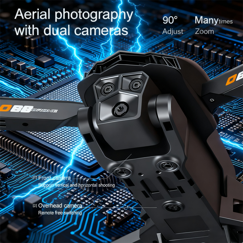 Lenovo D88 Drone 8K Aerial HD  - Fpv Drone Charger 评论和价格