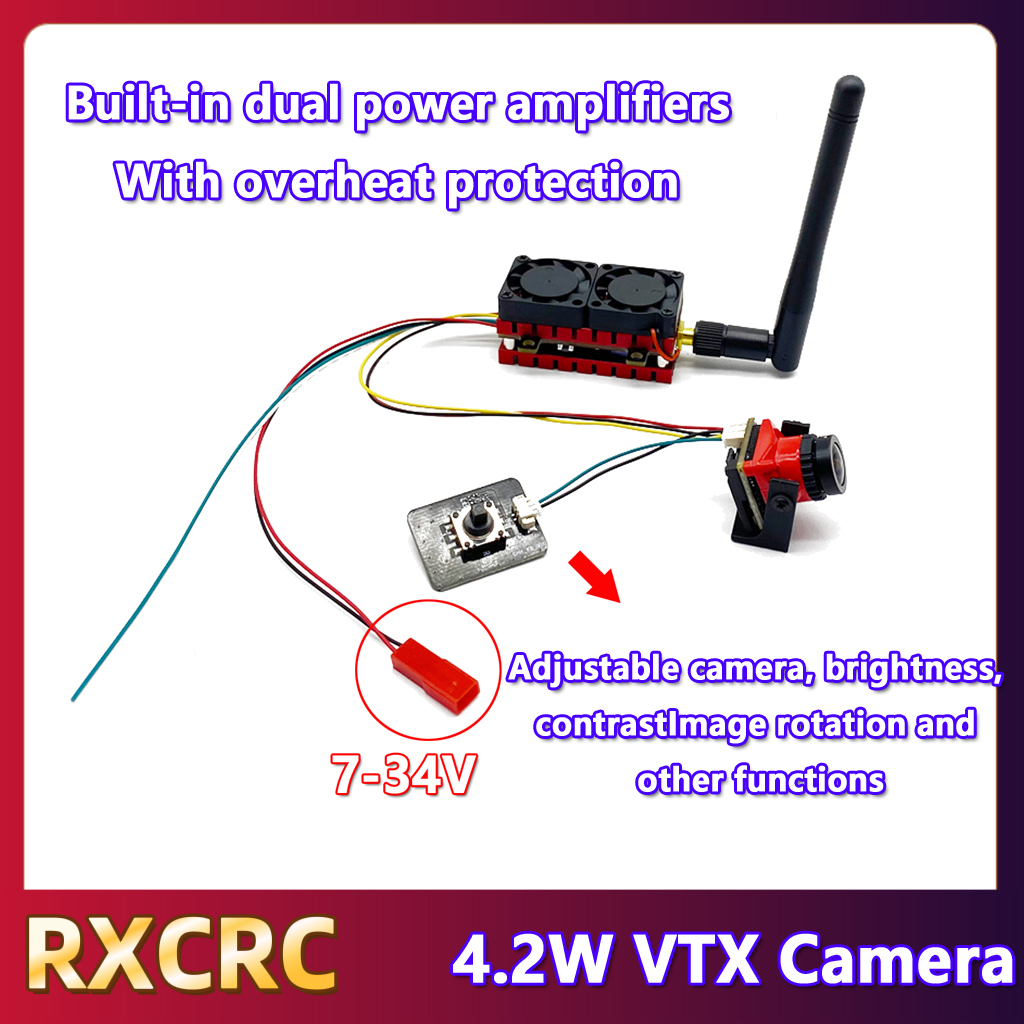 RXCRC 5.8G 48CH 4.2W High Powe - Fpv Drone Frame 评论和价格