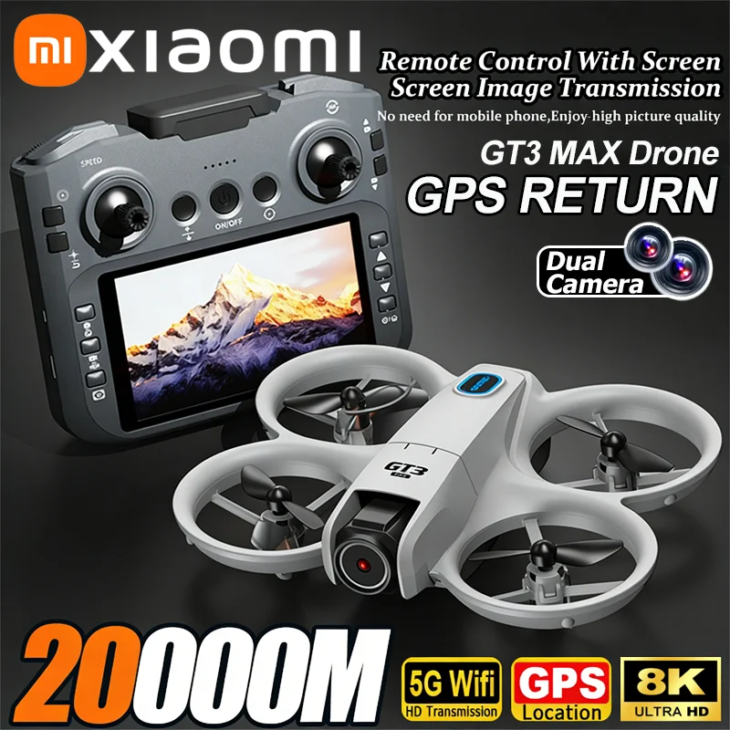 Xiaomi GT3 MAX GPS Drone 8K Ae - Fpv Drone Charger 评论和价格