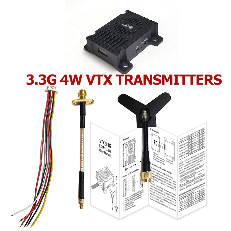 3.3GHz 3.3G 4W FPV Drones Mode - Fpv Drone Kit 评论和价格