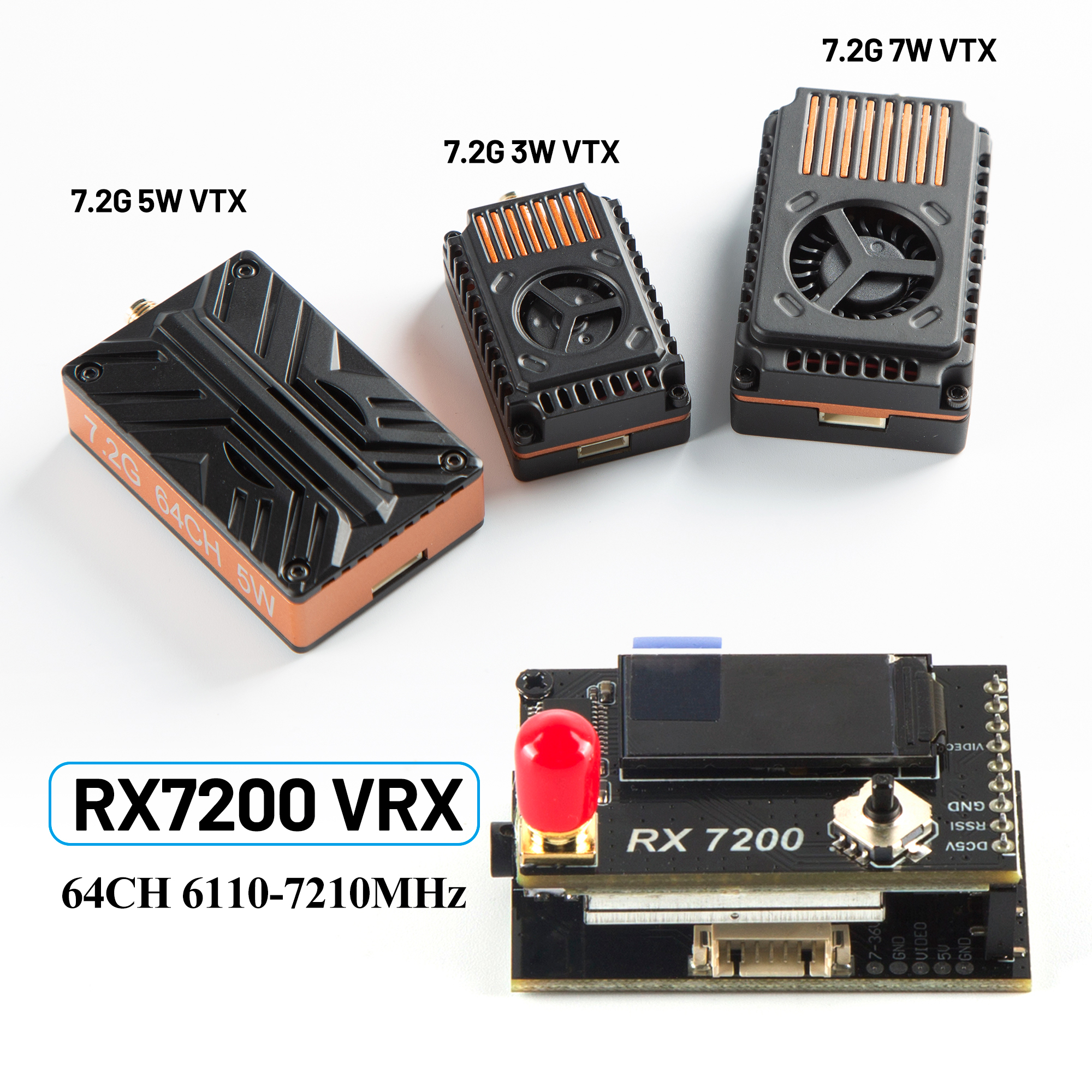 7.2G Video Receiver Module 64- - Fpv Drone Goggles 评论和价格