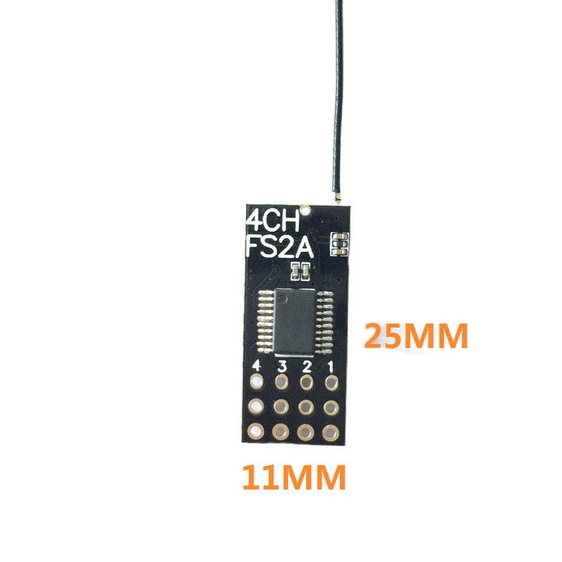 Flysky FS2A Mini Receiver 4CH  - Fpv Drone Flight Controller 评论和价格