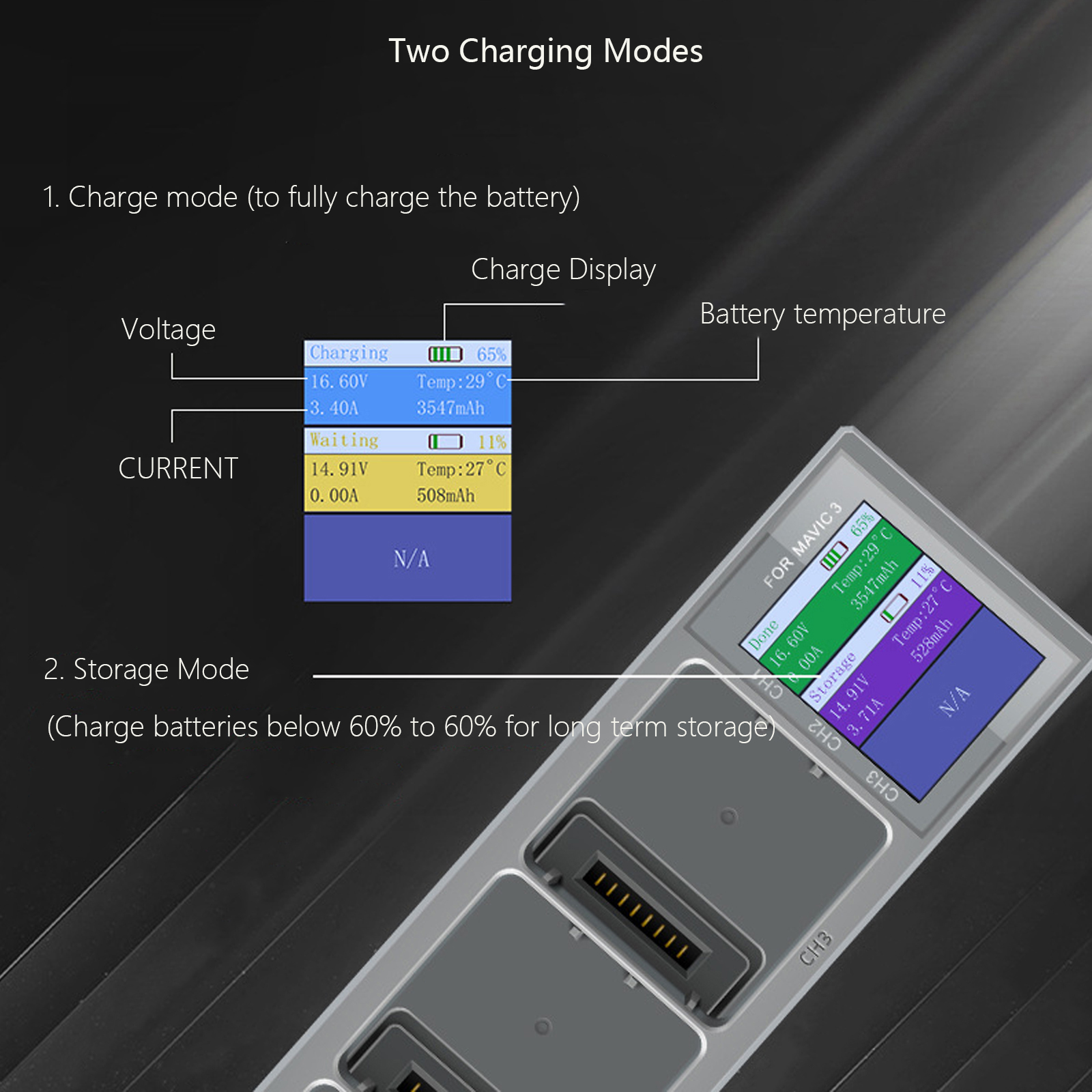 New 3 In 1 Charging Hub for DJ - Fpv Drone Charger 评论和价格