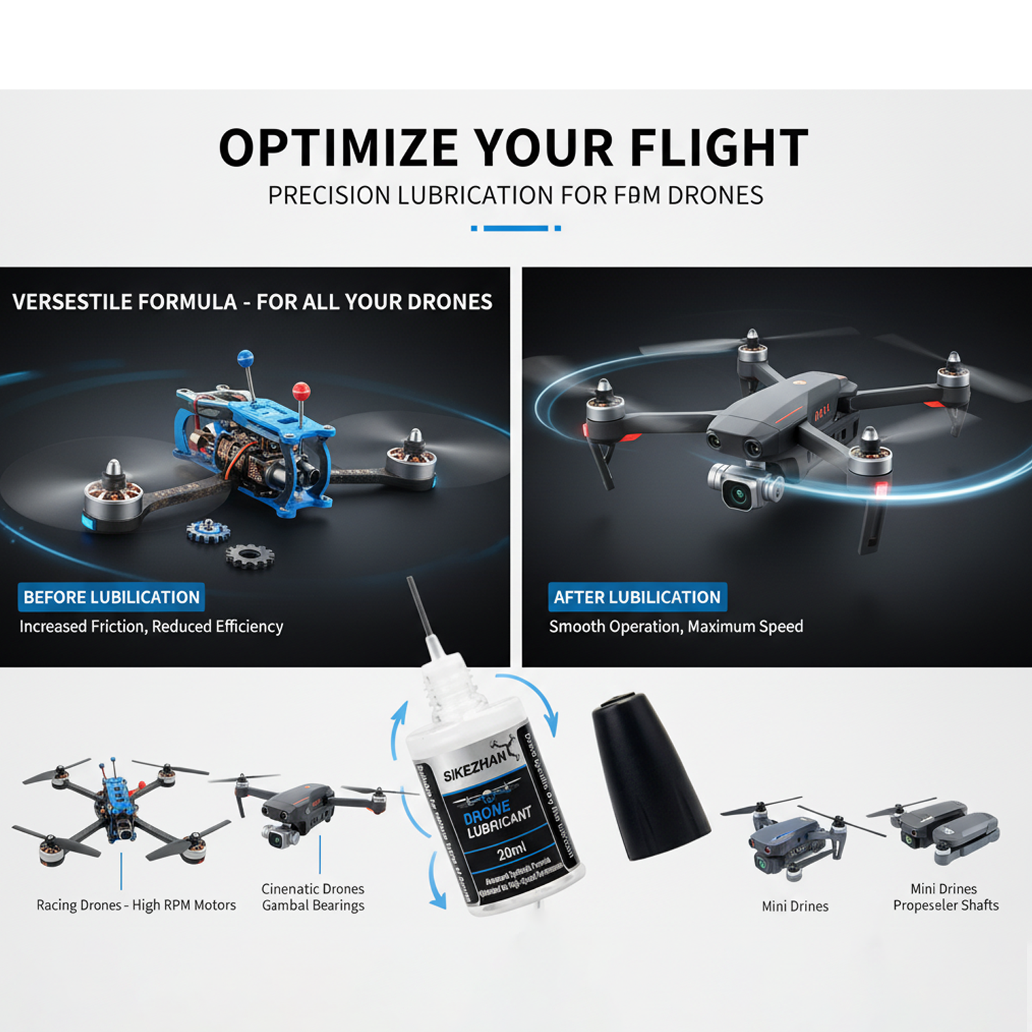 Micro Drone Motor Bearing Lubr - Fpv Drone Motor 评论和价格