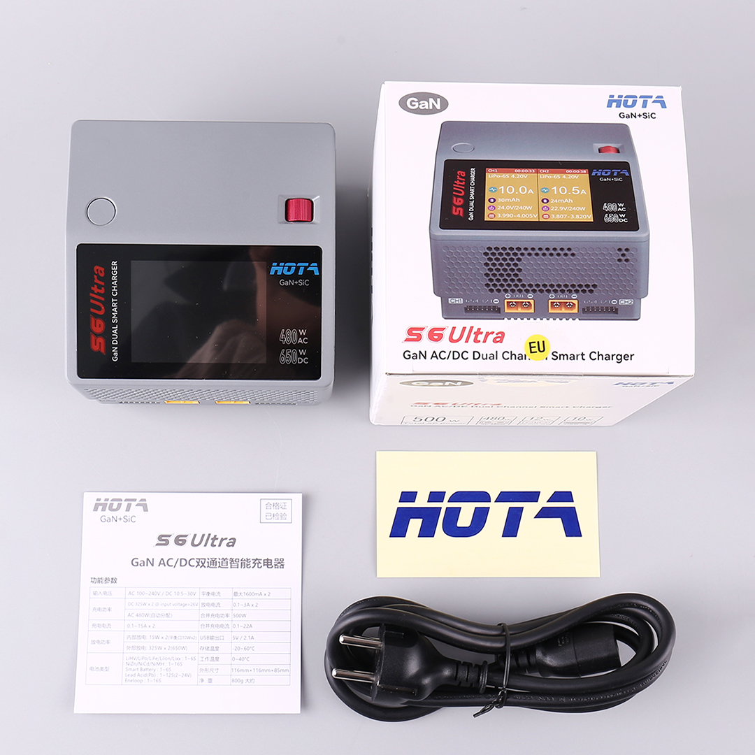 HOTA S6 Ultra Gallium Nitride  - Fpv Drone Charger 评论和价格