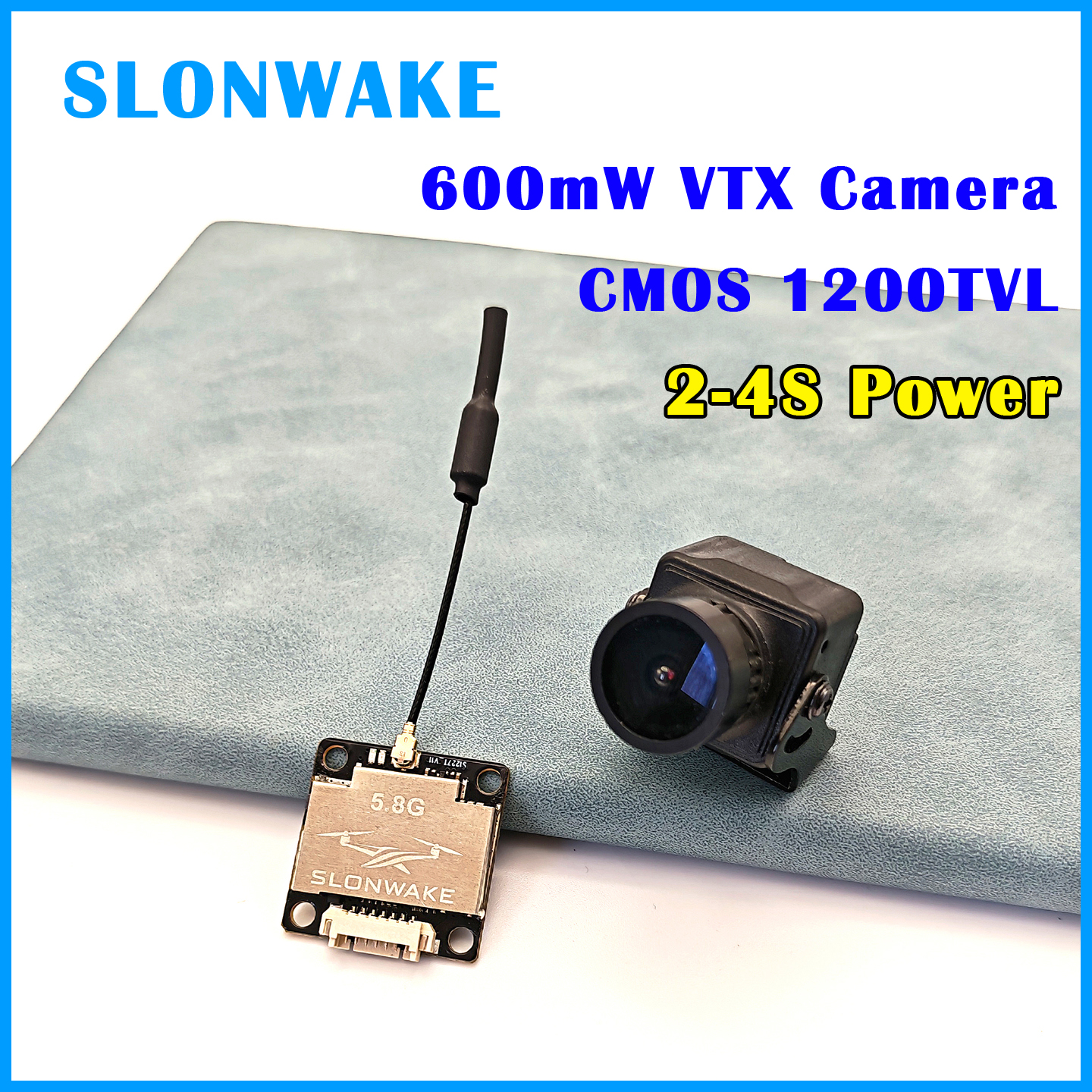 SLONWAKE Ready to use 5.8G 48C - Fpv Drone Frame 评论和价格