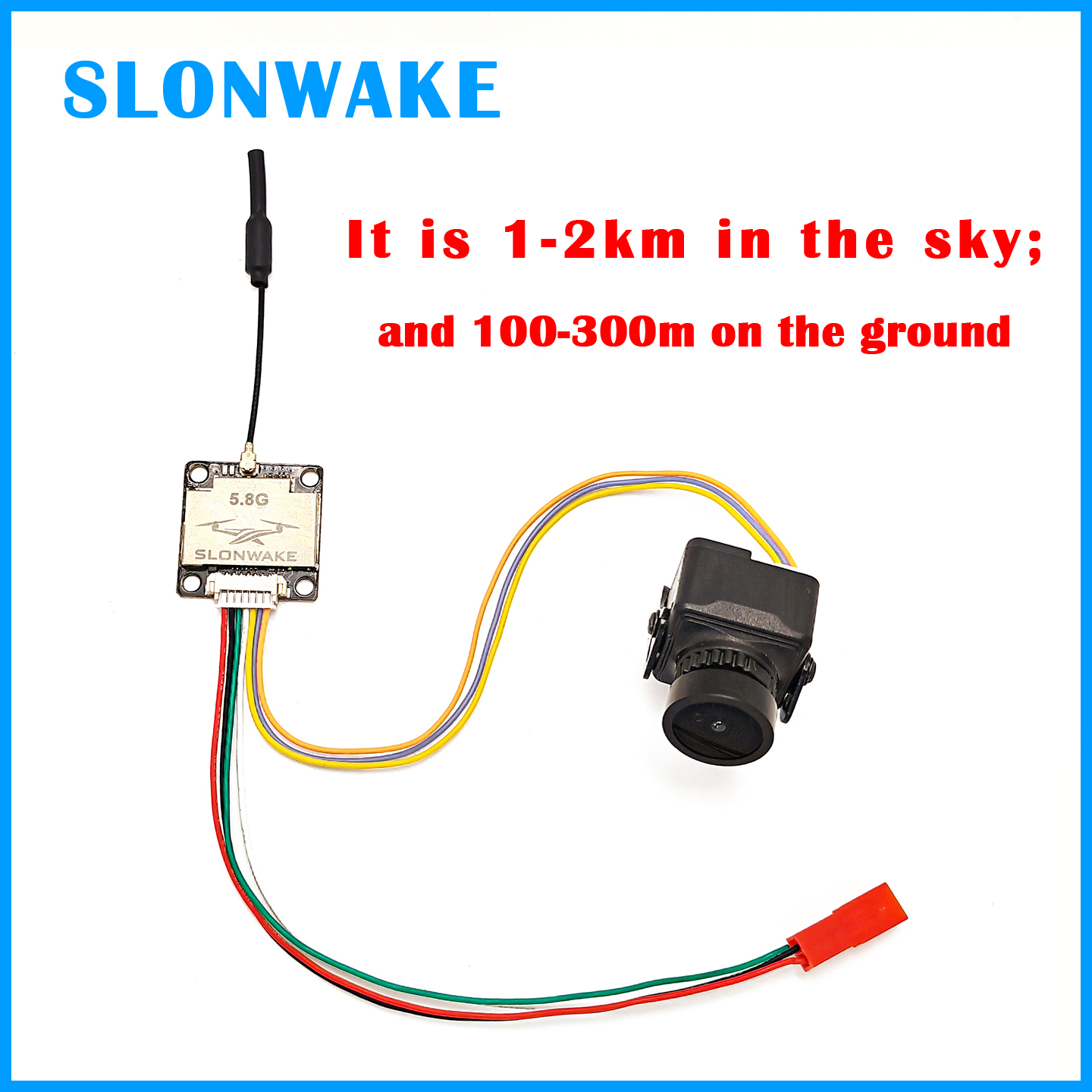 SLONWAKE Ready to use 5.8G 48C - Fpv Drone Frame 评论和价格