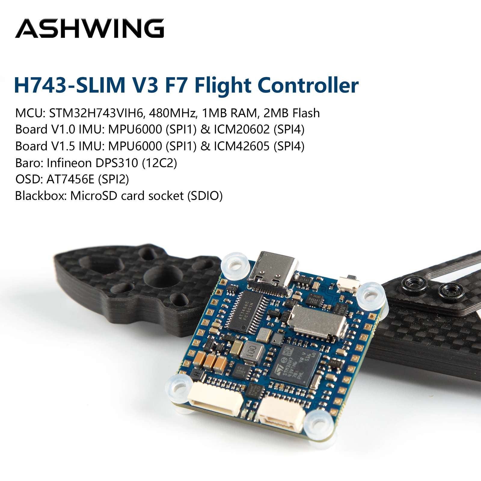 H743-SLIM V3 Flight Controller - Fpv Drone Flight Controller 评论和价格