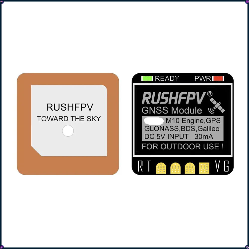 1-4Pcs RUSHFPV MINI M10 GPS Mo - Fpv Drone Antenna 评论和价格