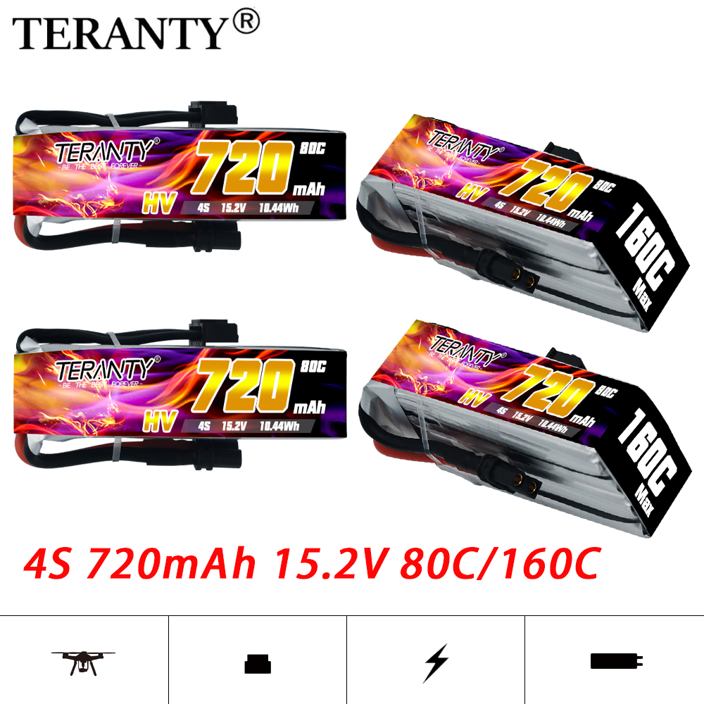 TERANTY 720mAh 4S 15.2V HV Lip - Fpv Drone Kit 评论和价格