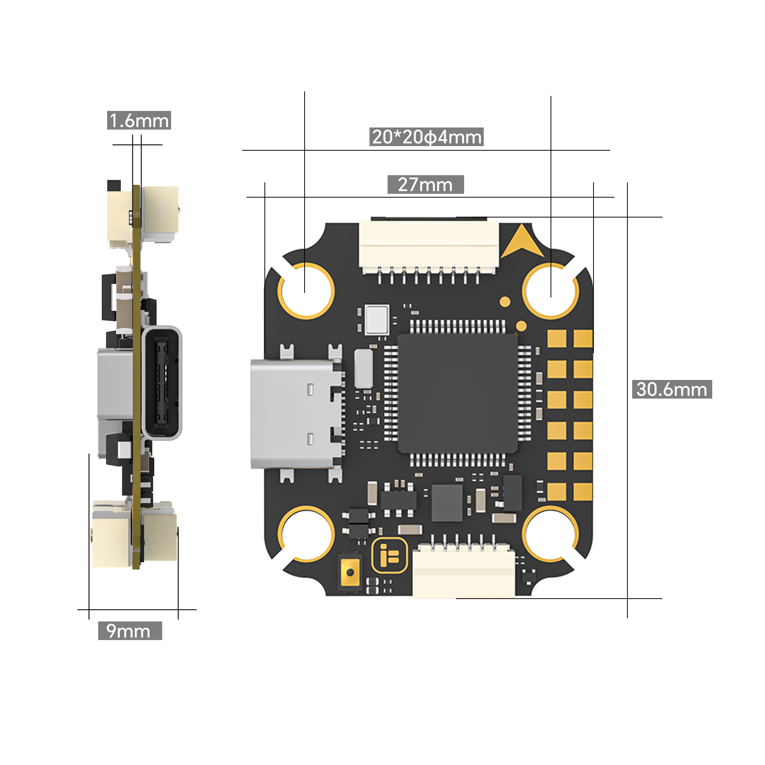 iFlight Borg F7 Mini Stack Fli - Fpv Drone Esc 评论和价格