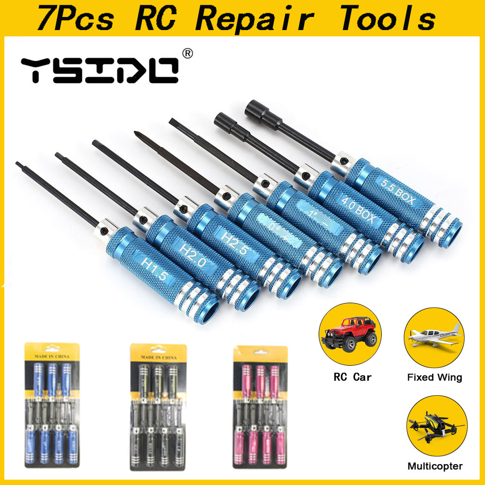 YSIDO 7Pcs 1.5 2.0 2.5mm Hex S - Fpv Drone Tool Kit 评论和价格