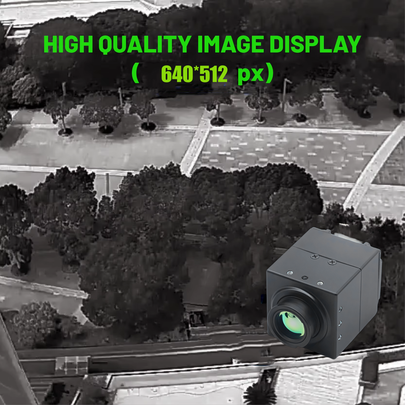Uncooled 640x512 50Hz Radiomet - Fpv Drone Camera 评论和价格