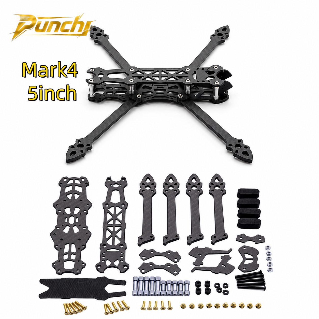 Mark4 5inch FPV Carbon Fiber F - Fpv Drone Quadcopter 评论和价格