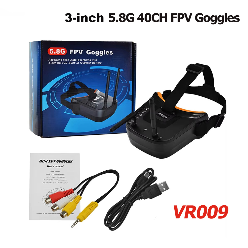 VR009 FPV Video Goggles 3Inch  - Fpv Drone Antenna 评论和价格